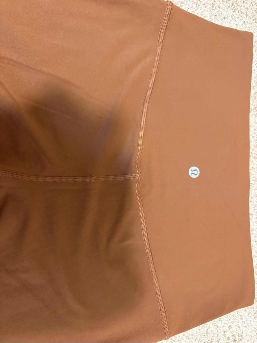 lululemon athletica High-Rise Leggings in Rust Brown